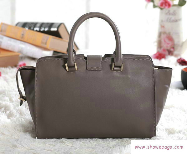 YSL cabas chyc bag original leather 5086 dark khaki